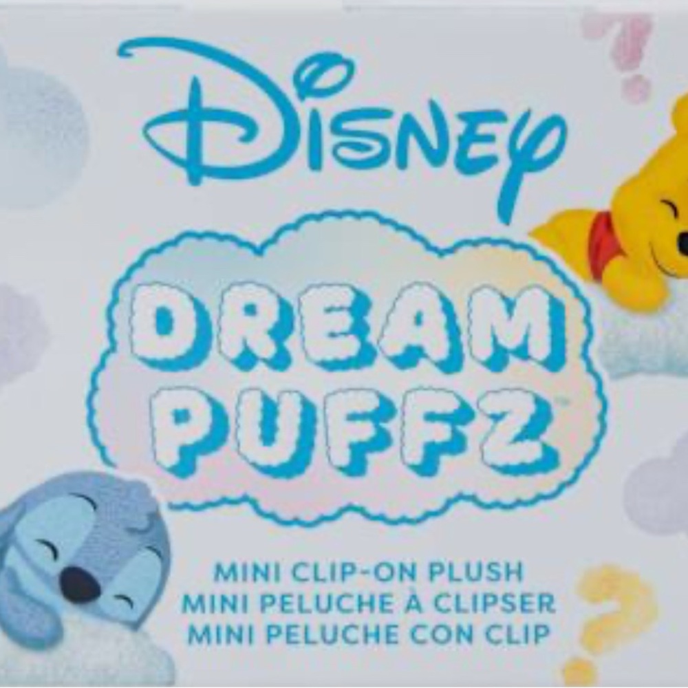 Disney Dream Puffz Clip-On Plush - Angel